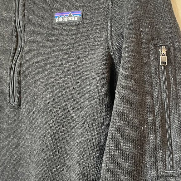 Patagonia EUC Womens Better Sweater® 1/4-Zip Fleece Pullover X-Small Winter Wear - Picture 5 of 8